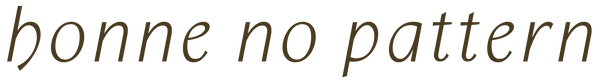honne no pattern